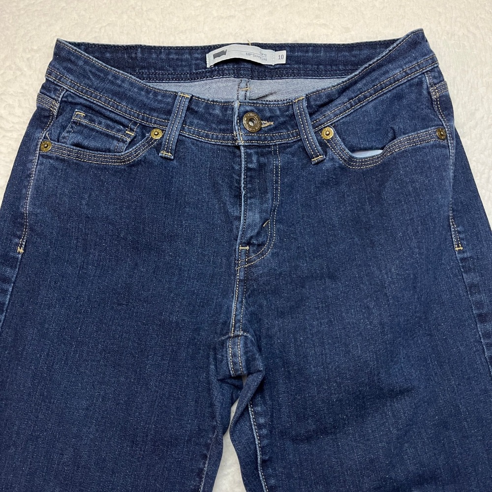 Levis Jeans Womens 10 Blue 529 Curvy Skinny Leg Dark Wash Denim 16801-0000